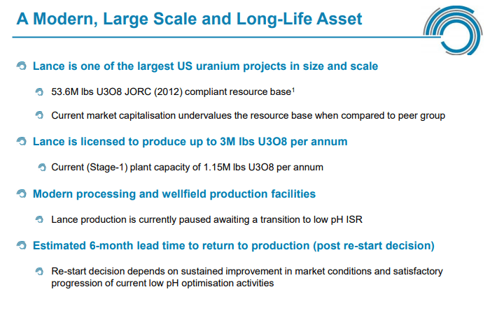 Peninsula Energy (PEN) - Solid Quarterlies & Positive Pilot Tests