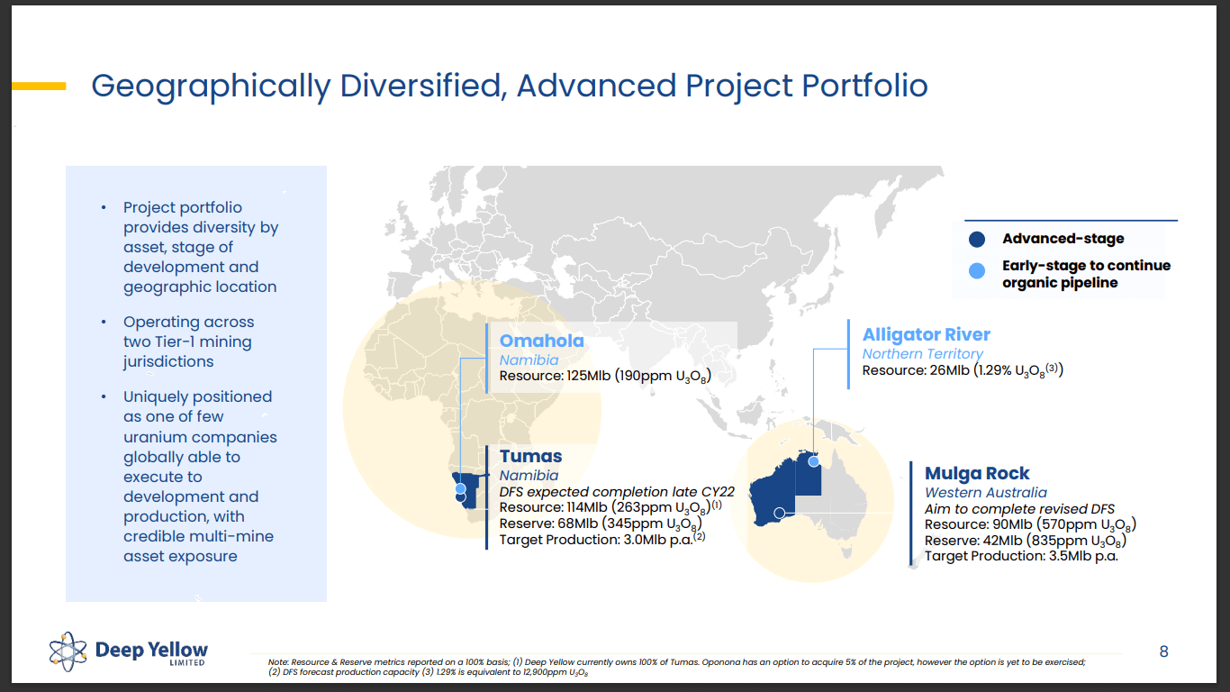 Deep Yellow (ASX: DYL) - World Nuclear Association (WNA) Fireside Chat