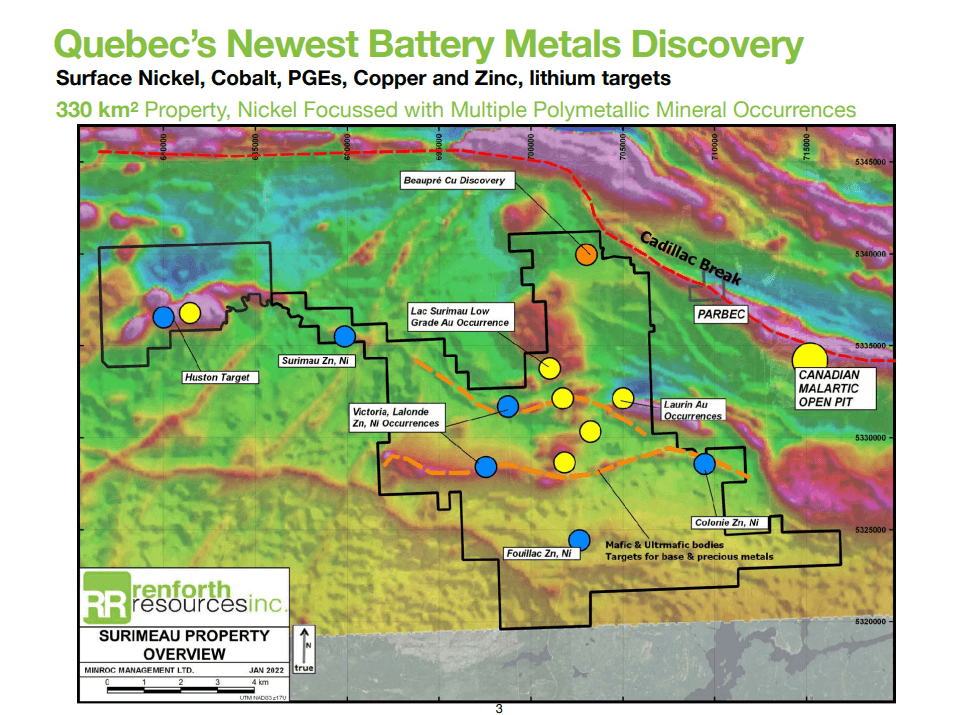 Renforth Resources (RFR) - Majors Interested in Their Battery Metals