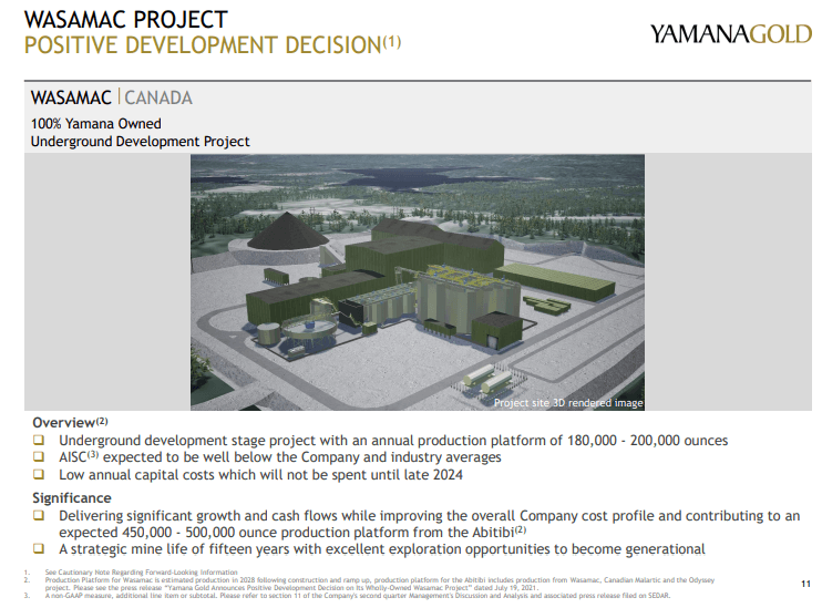 Yamana Gold (YRI, AUY) - $500m Unsecured Notes Strengthens Cash Position