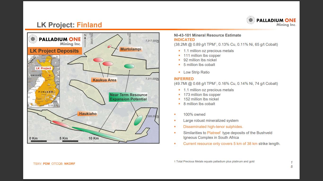 Palladium One Mining (PDM) - More Good Nickel Results at Early-Stage Tyko Project