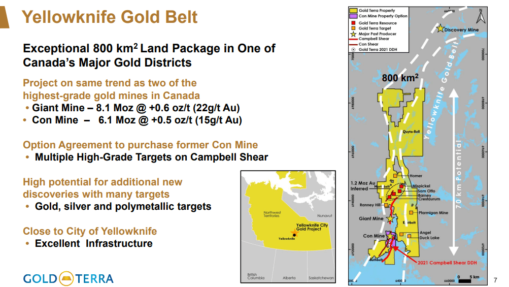 Gold Terra Resource Corp (YGT) - 4 Drill Rigs Imitates Detour Mine Plan