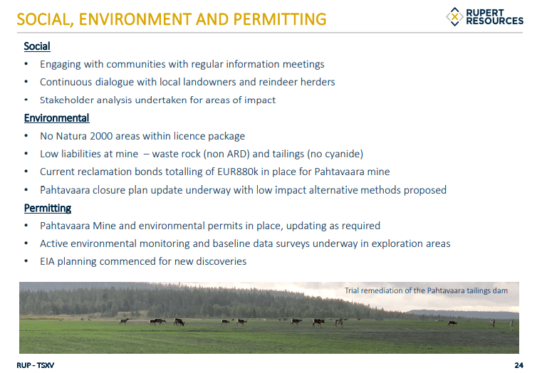 Rupert Resources (RUP) - $900M with Real Leverage to Gold