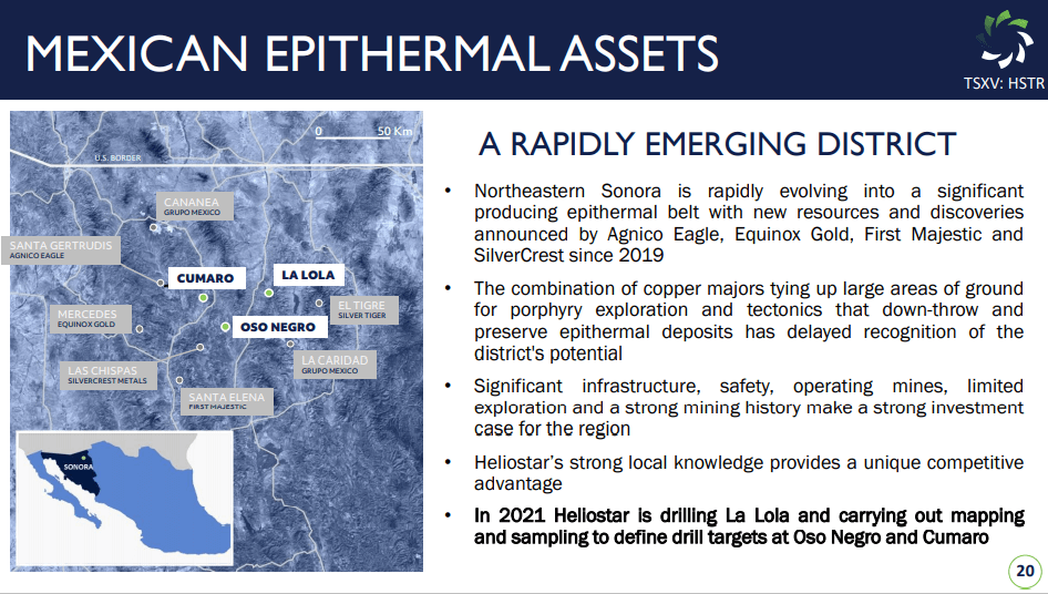 Heliostar Metals (HSTR) - 1Moz Resource is Path to Permitting