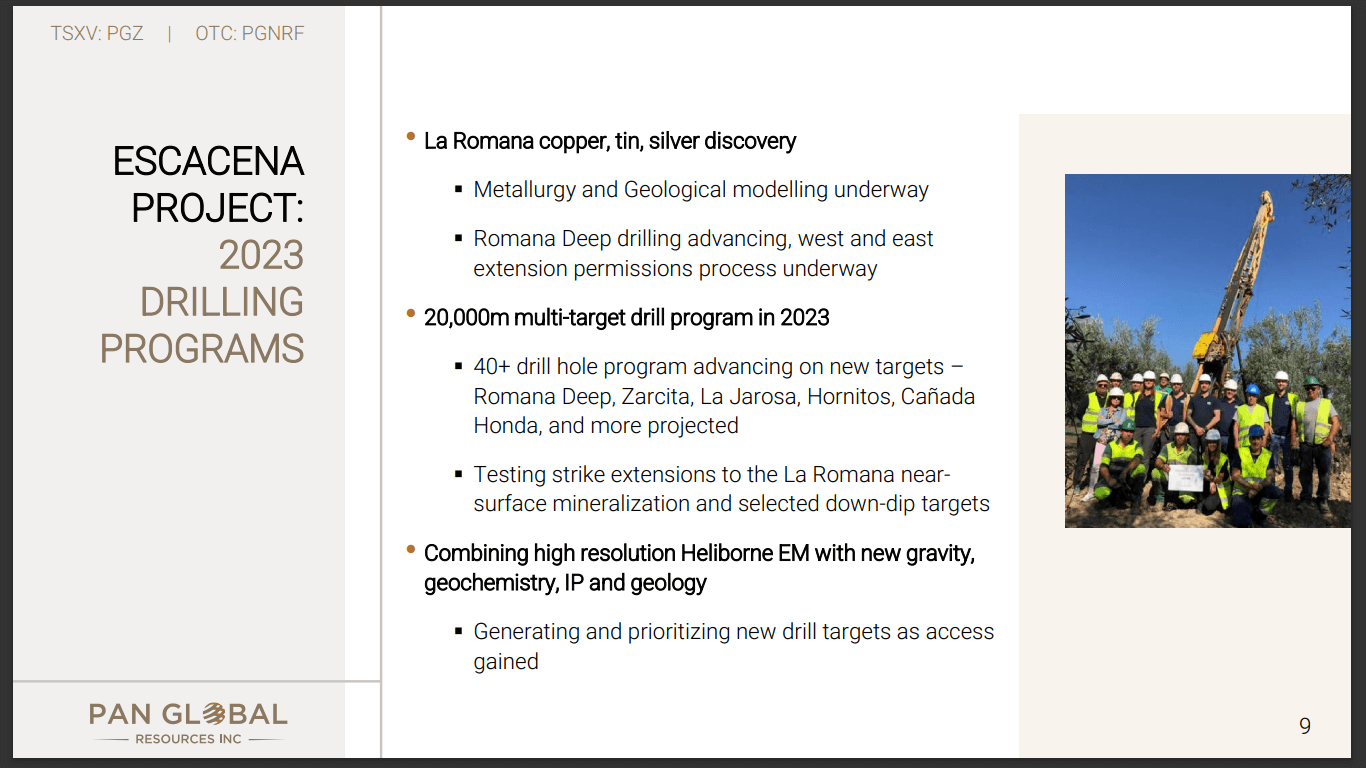Pan Global Resources (PGZ) - European Copper Developer with Cash