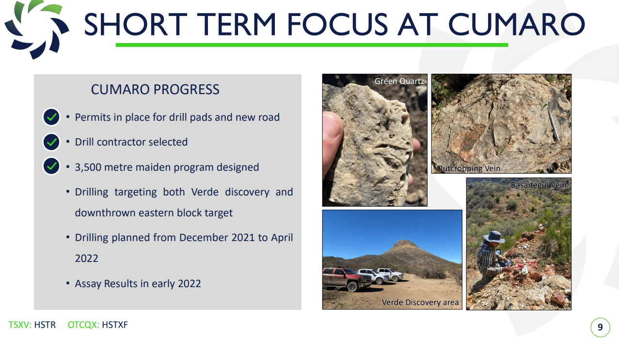 Heliostar Metals (HSTR) - Drilling Next to Silvercrest & Hungry Mills