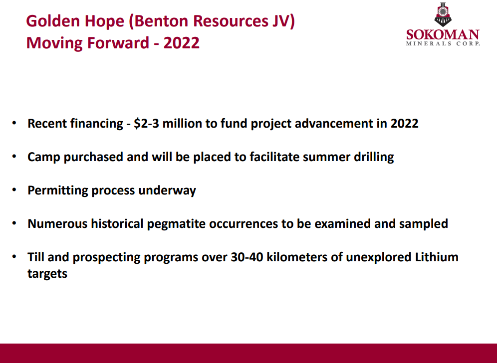 Sokoman Minerals (SIC) - Lithium Focus Turning Heads