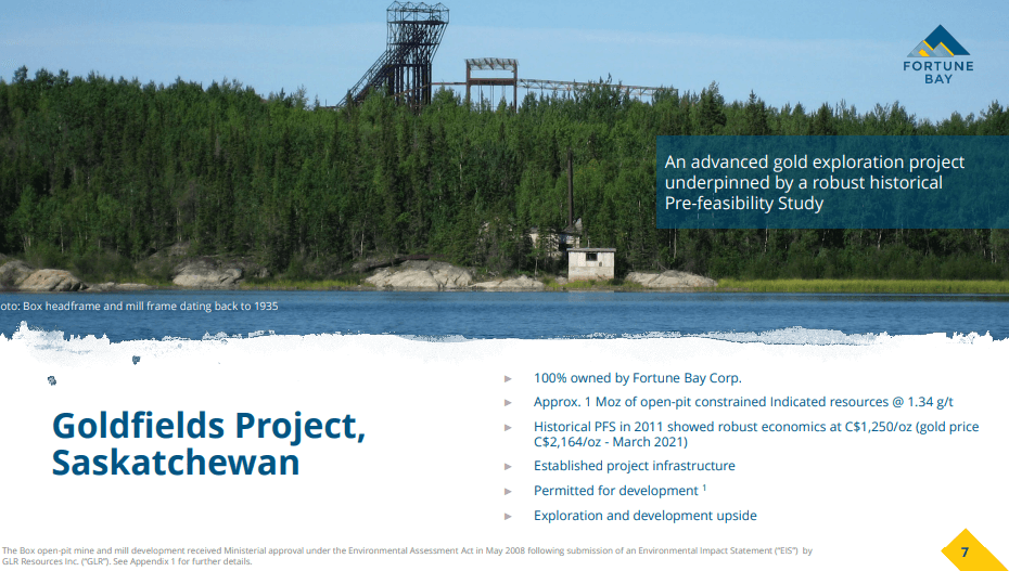 Fortune Bay (FOR) - Updated Gold Resource & Drill on Site