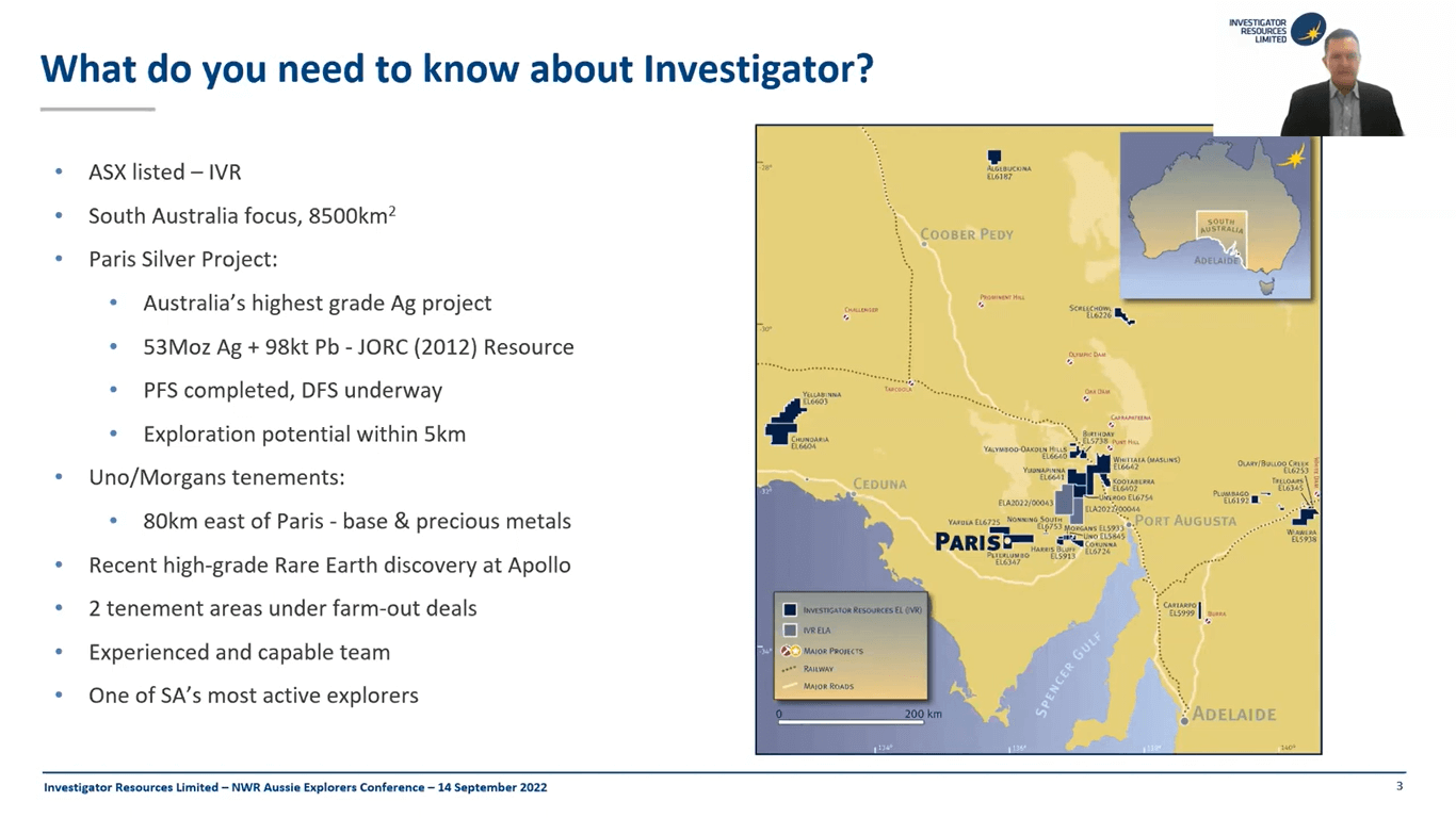 Investigator Resources (IVR) - Raises $4.2M to fund DFS by YE/23
