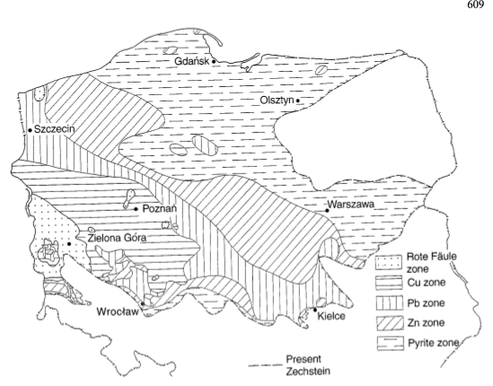 Figure 2: Metal zoning of the Kupferschiefer in Poland Analyst's Notes: Good Geological Potential vs Doubts About Management Strategy. Which Will Win?