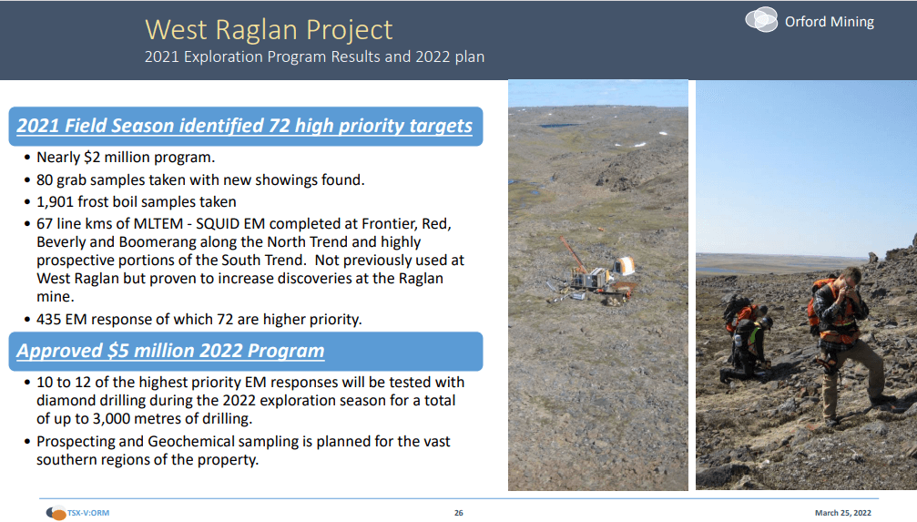 Orford Mining (ORM) - Nickel JV with $Bn Partner + Drilling for Gold