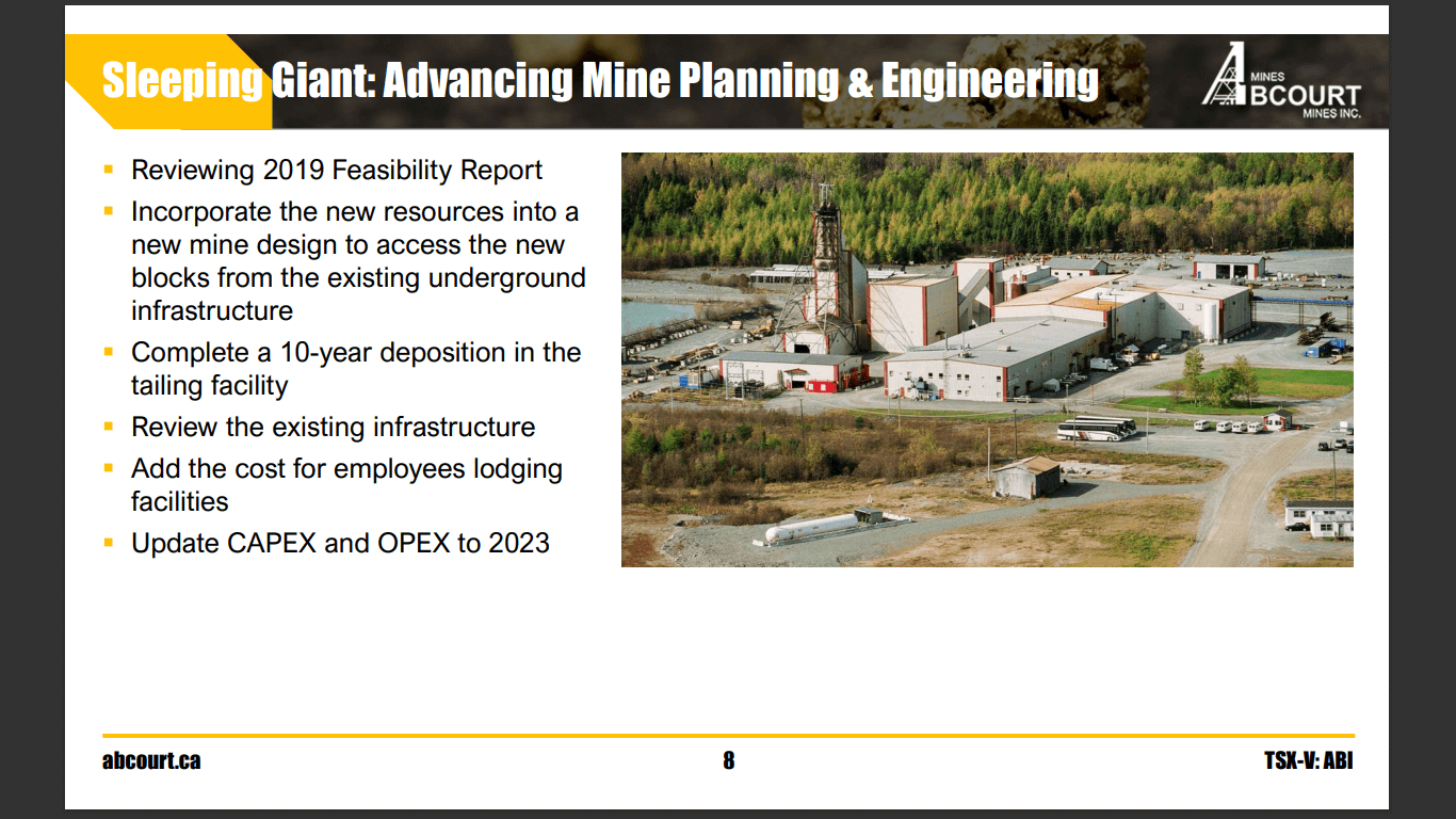 Abcourt Mines (ABI) - High Grade Gold Producer Reboot + Mill