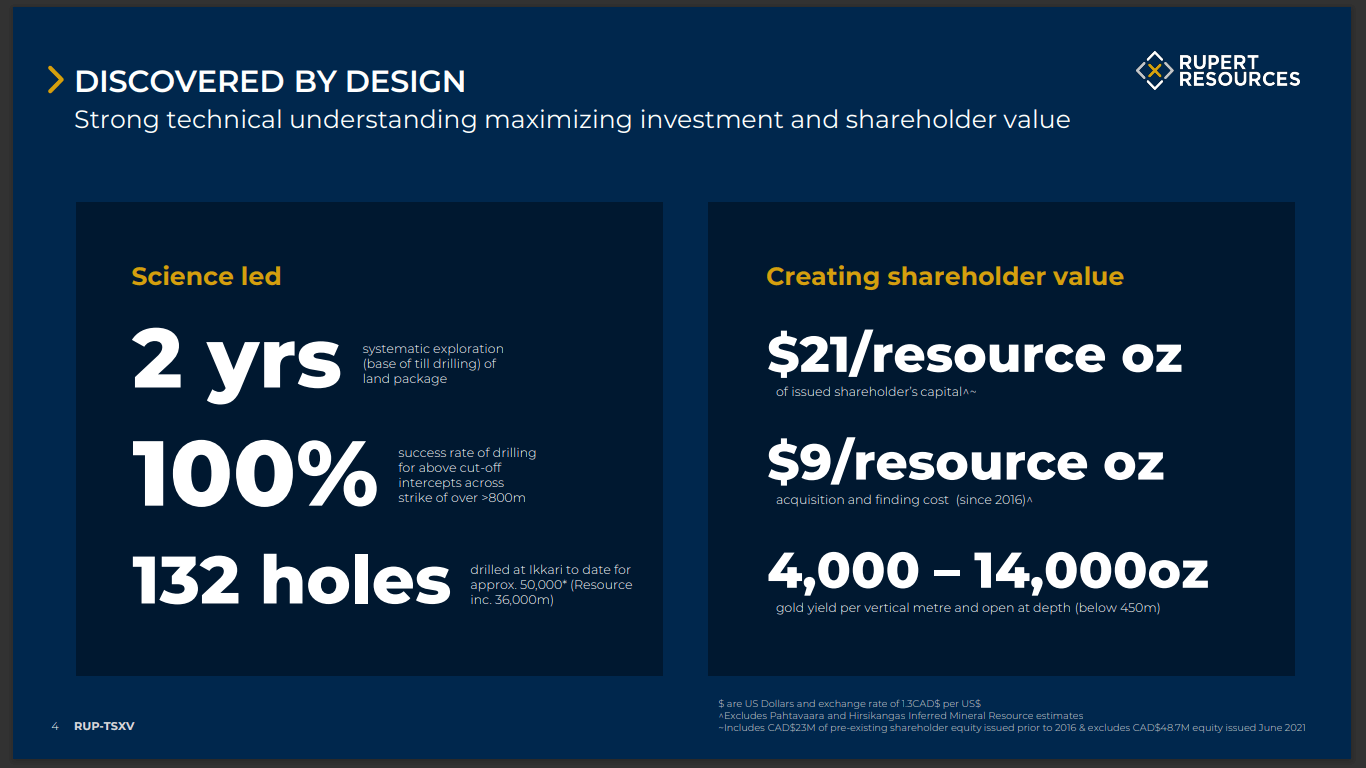 Rupert Resources (TSX-V: RUP) - PEA Study on the way