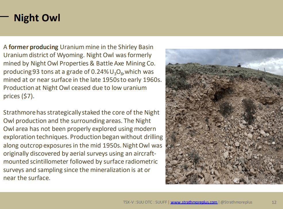 Strathmore Plus Uranium (SUU) - Cash Raised for Development Program