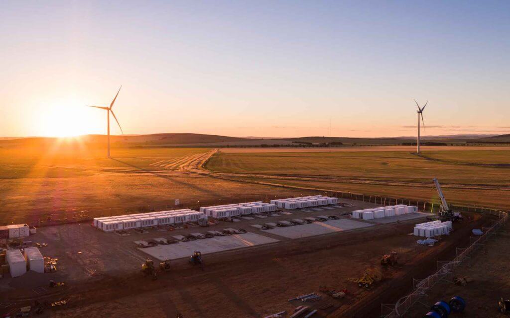 Hornsdale Power Reserve Australia, Tesla Battery, Hornsdale Wind Farm