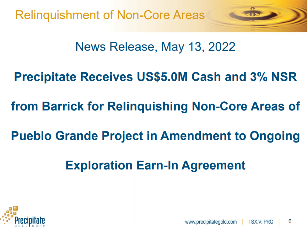 Precipitate Gold (TSX-V: PRG) - Newfoundland Exploration Funded for 2023
