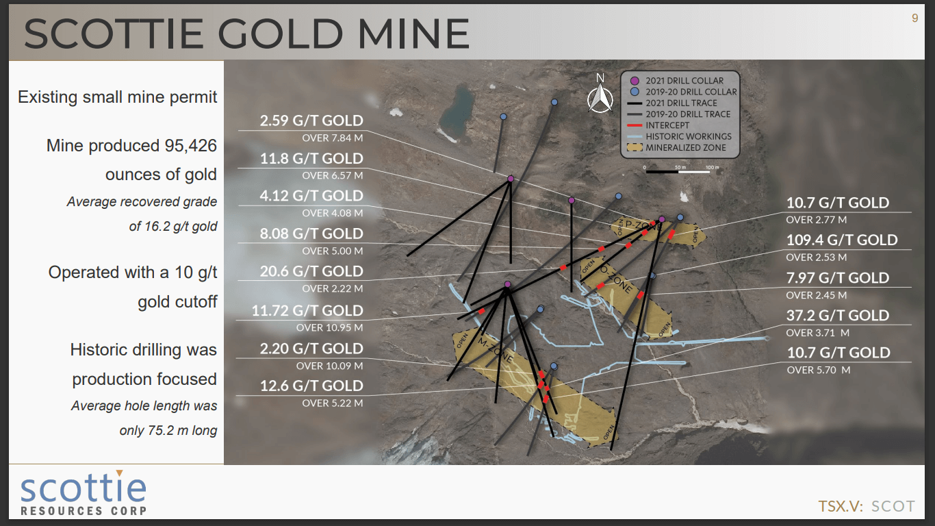 Scottie Resources (SCOT) - Super High Grade Gold Results