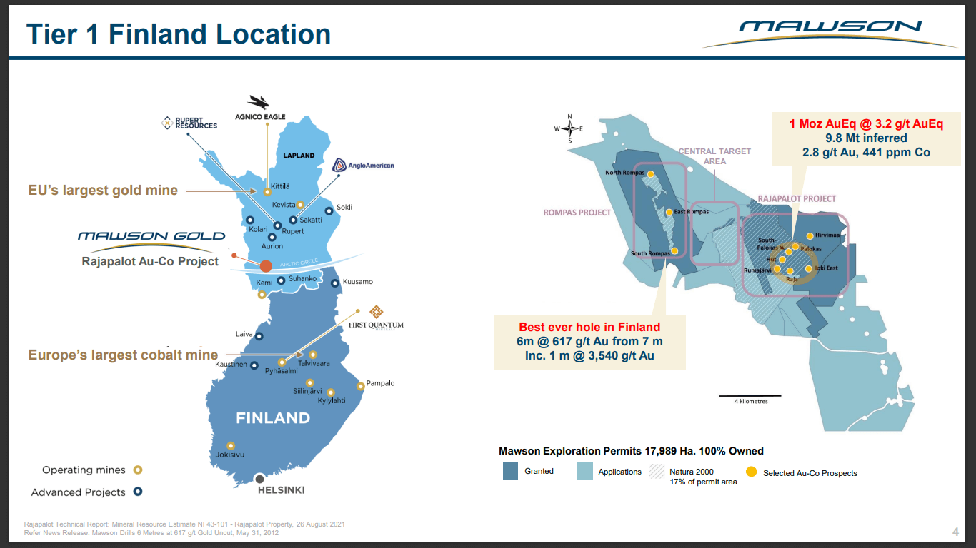 Mawson Gold (TSX-V: MAW) - Using Portfolio Optionality to Navigate Market