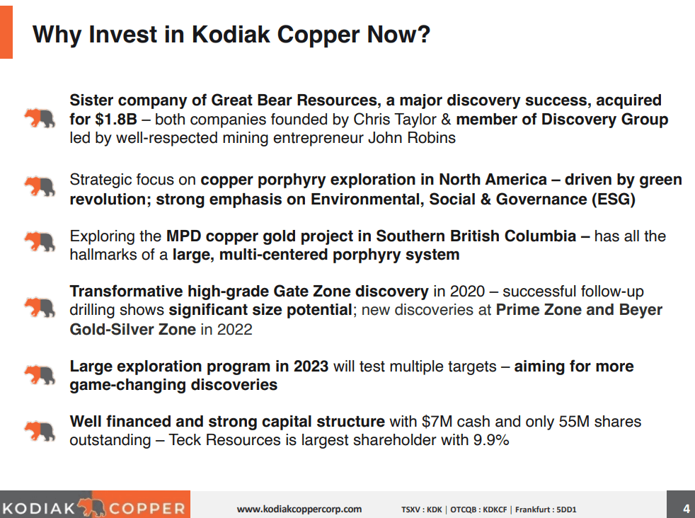Kodiak Copper (TSX-V: KDK) - New Discovery + 75% of Assay Still Pending