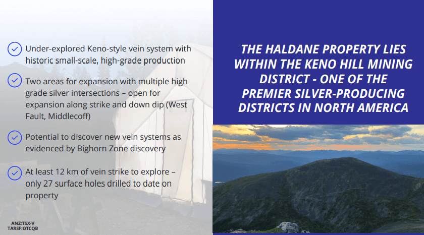 Alianza Minerals (ANZ) - Exploring High-Grade Silver District in Yukon