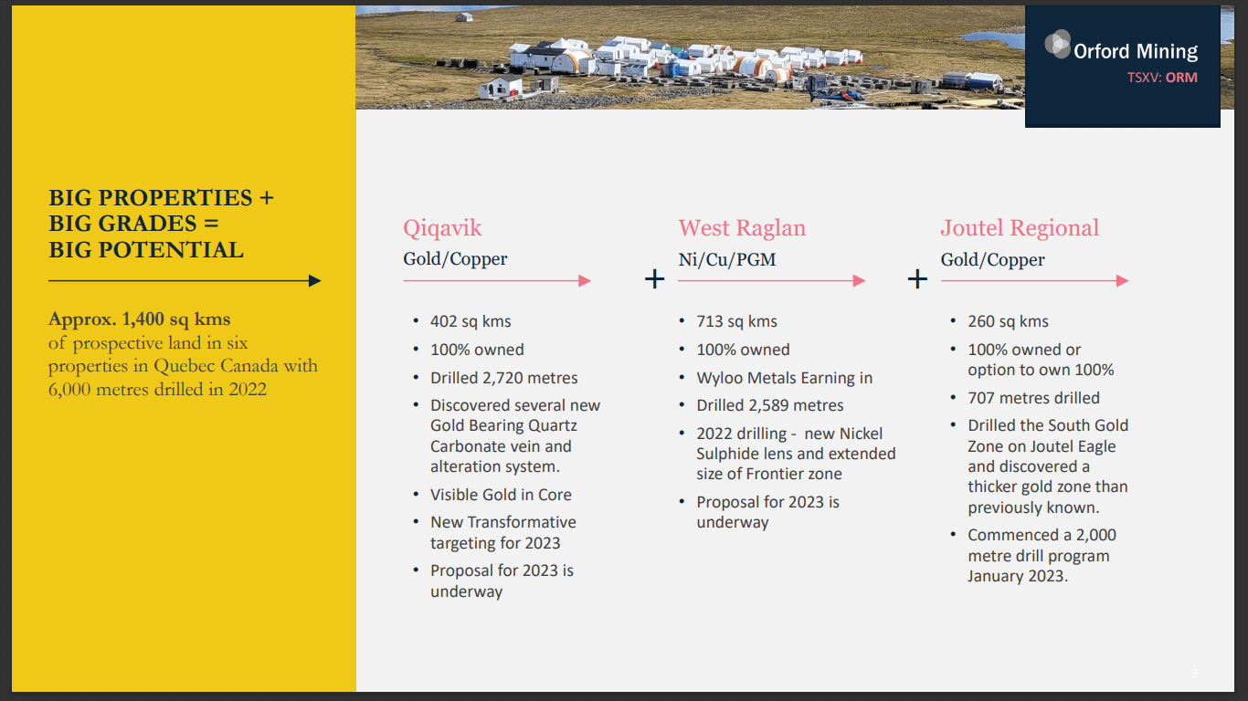 Orford Mining (ORM) - Joutel Resource Drilling Starting Soon