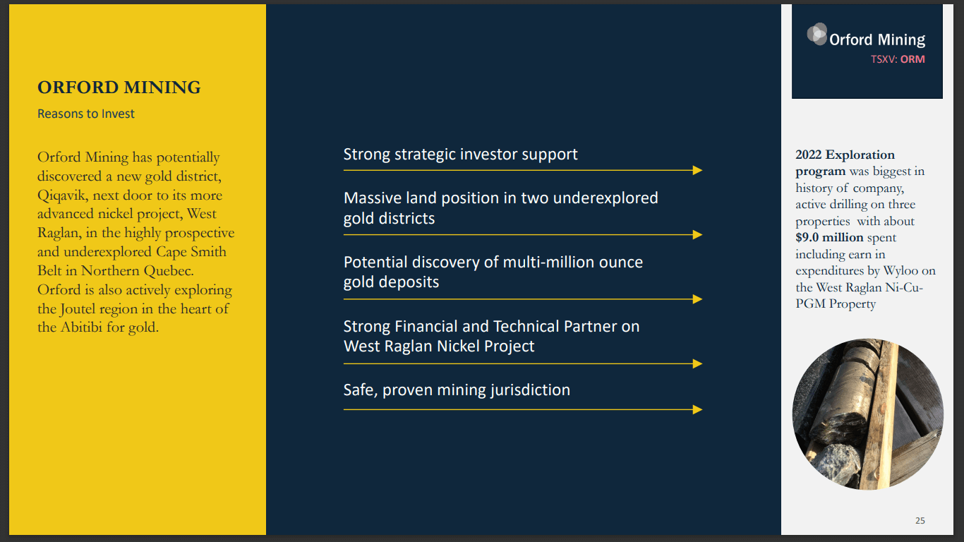 Orford Mining (ORM) - Joutel Resource Drilling Starting Soon