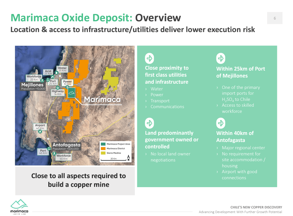 Marimaca Copper (TSX-V: MARI) - A Unique Copper Development Project