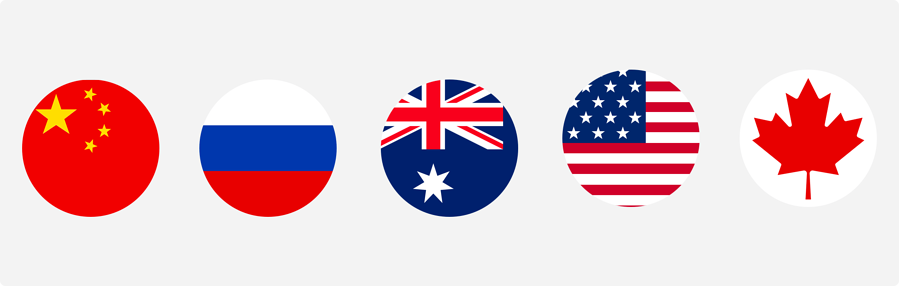 Top Gold Mining Countries in the World China, Russia, Australia, US, Canada