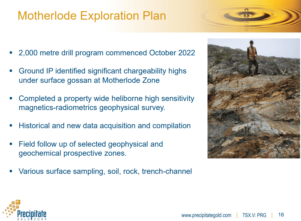 Precipitate Gold (PRG) - Discounted Stock Valued at Cash in Hand?