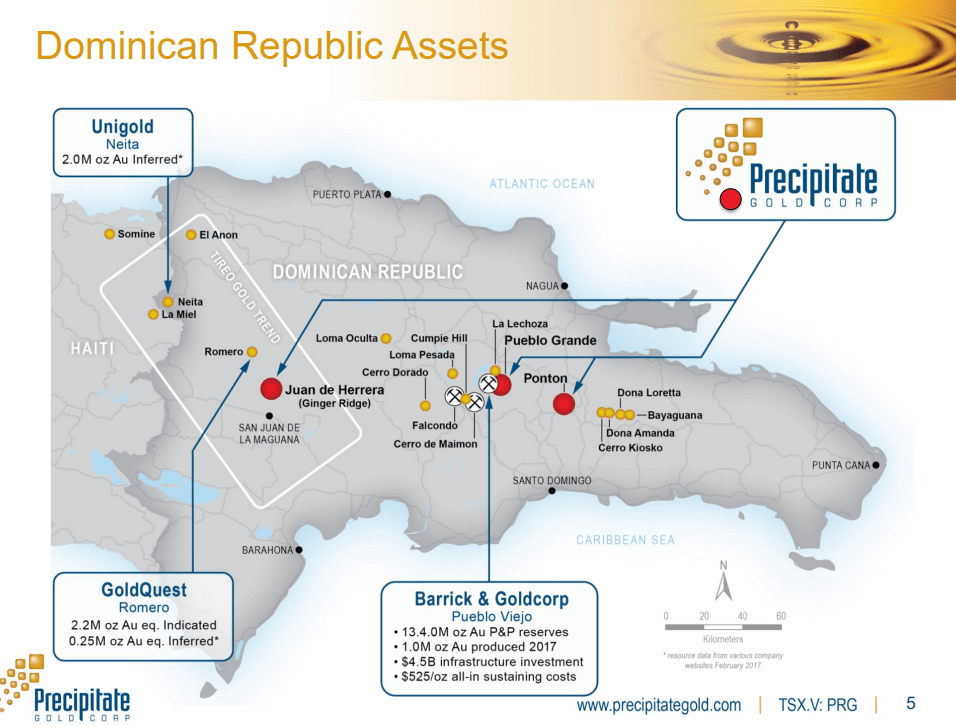 Precipitate Gold (PRG) - Discounted Stock Valued at Cash in Hand?