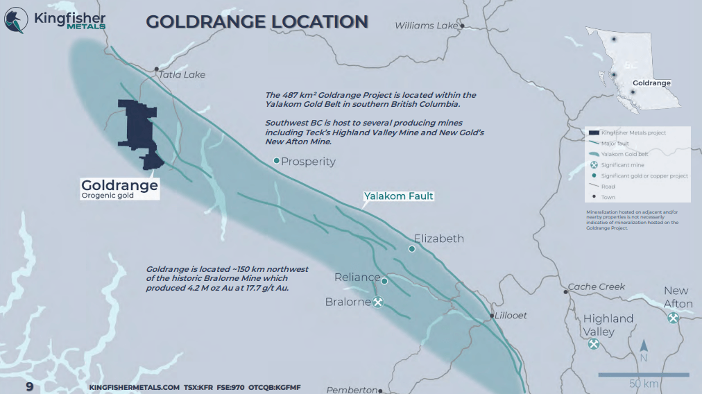 Kingfisher Metals (KFR) - Grading 60g/t Gold as Drill Season Starts