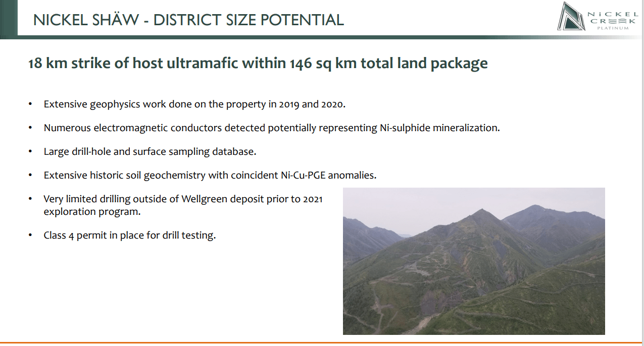 Nickel Creek Platinum (NCP) - PFS Needs to Demonstrate Scale