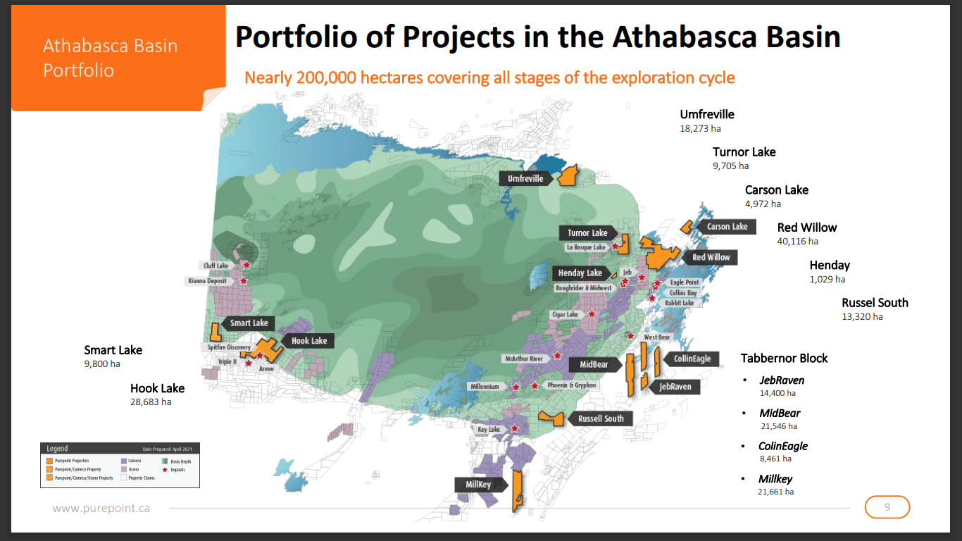 Purepoint Uranium (PTU) - Prepping Money and Winter Drill Programme