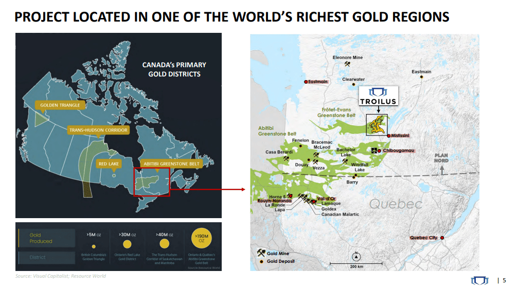Troilus GoldTroilus Gold (TSX-V: TLG) - Technical Analysis & Due Diligence