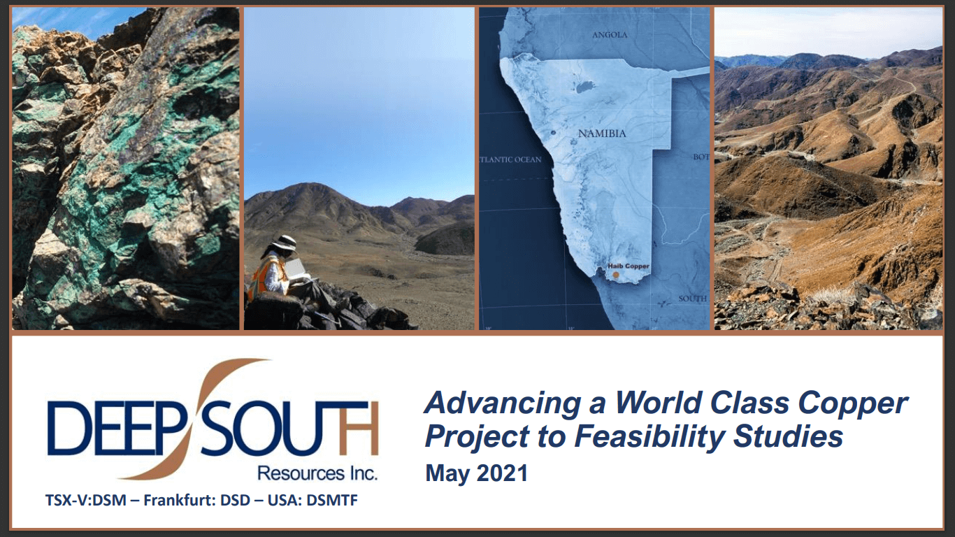 Deep-South Resources (TSX-V: DSM) - License Update from Namibia