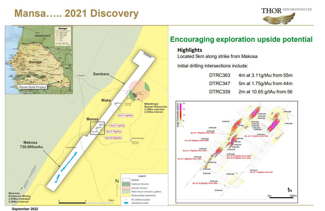 Thor Explorations (THX) - 100,000 oz pa Gold Producer Plus 2nd Asset