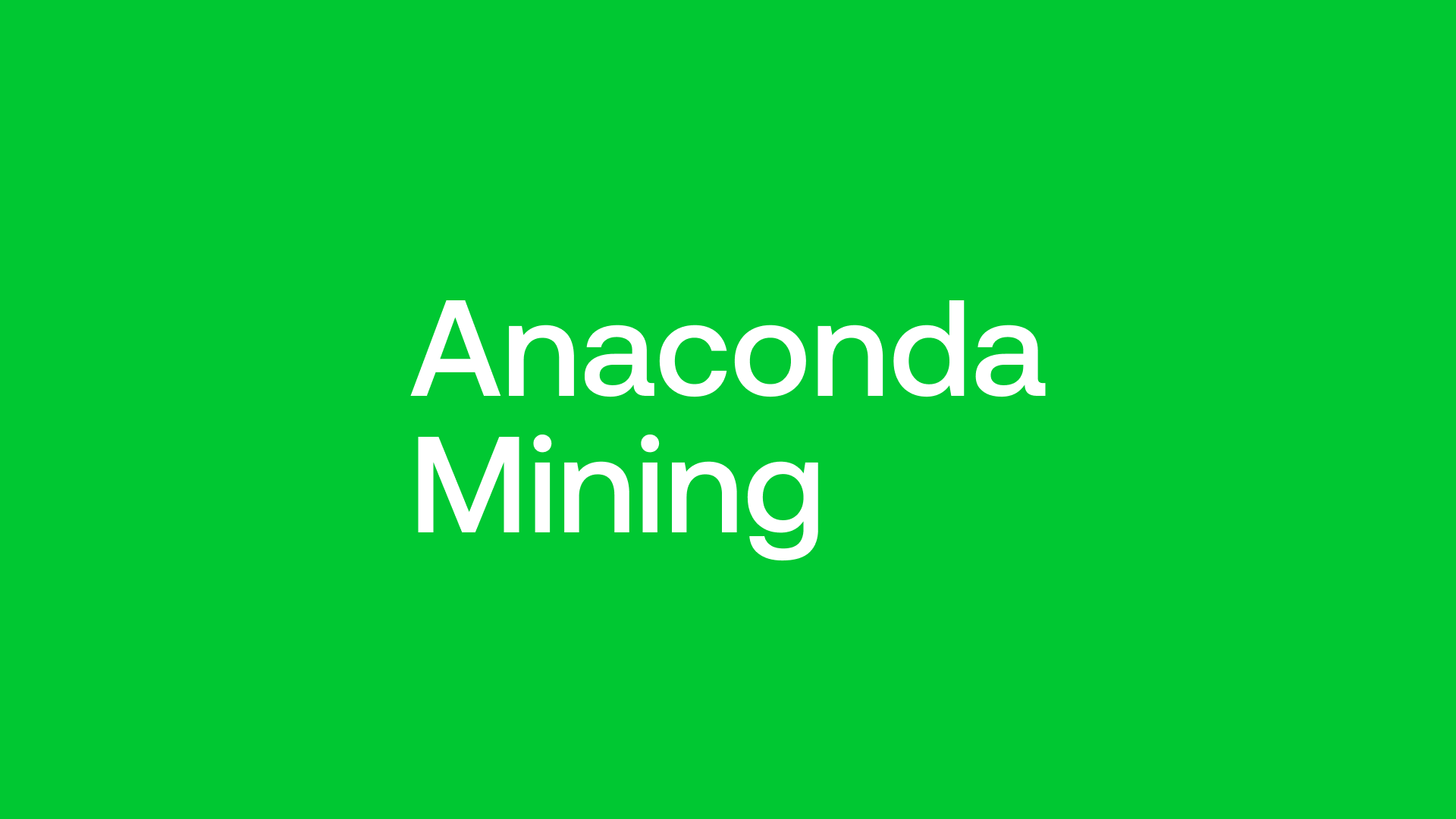 Crux Investor's Favourite Stories of 2021 & Companies to watch in 2022: Anaconda Mining