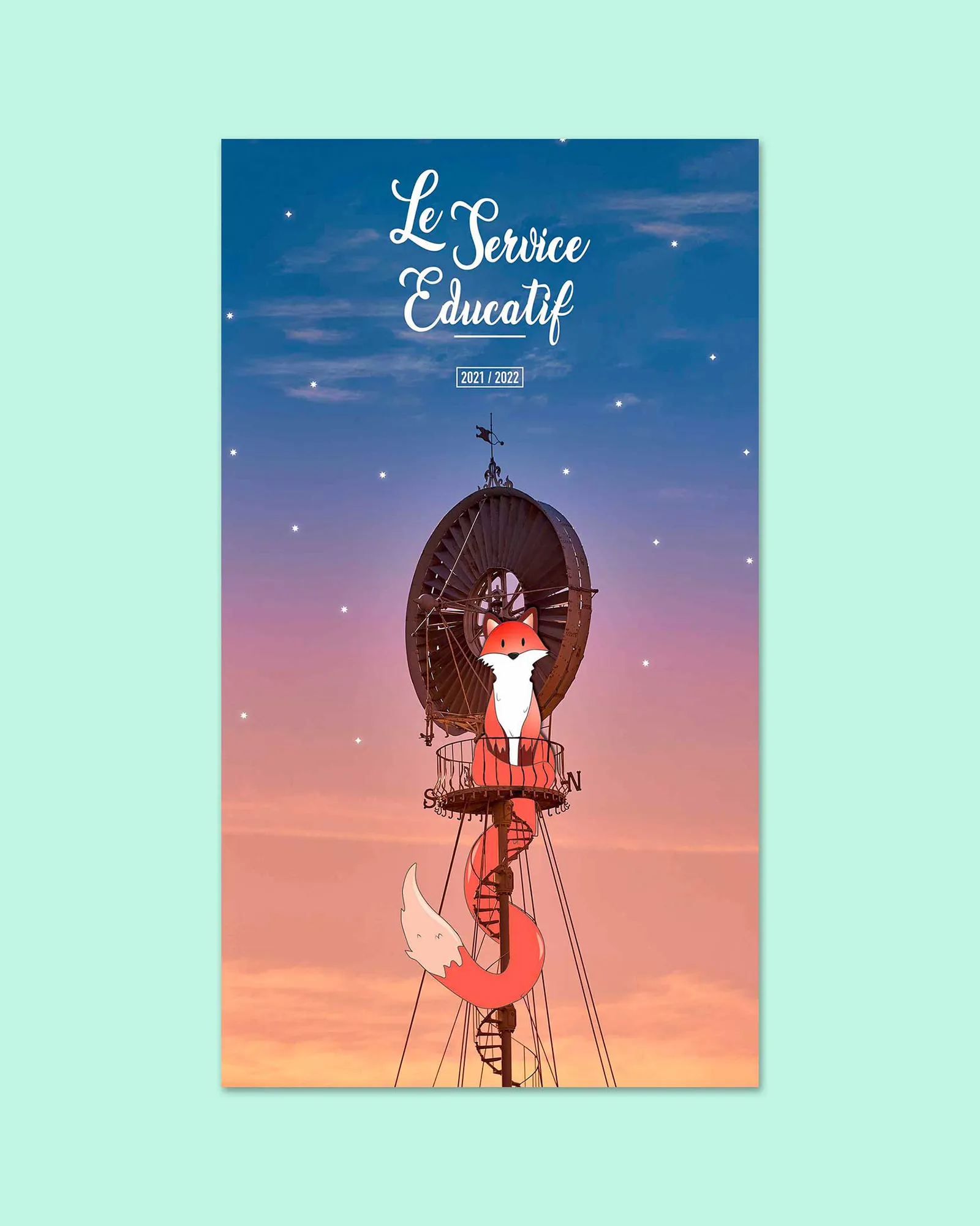couverture du dernier programme du service éducatif.