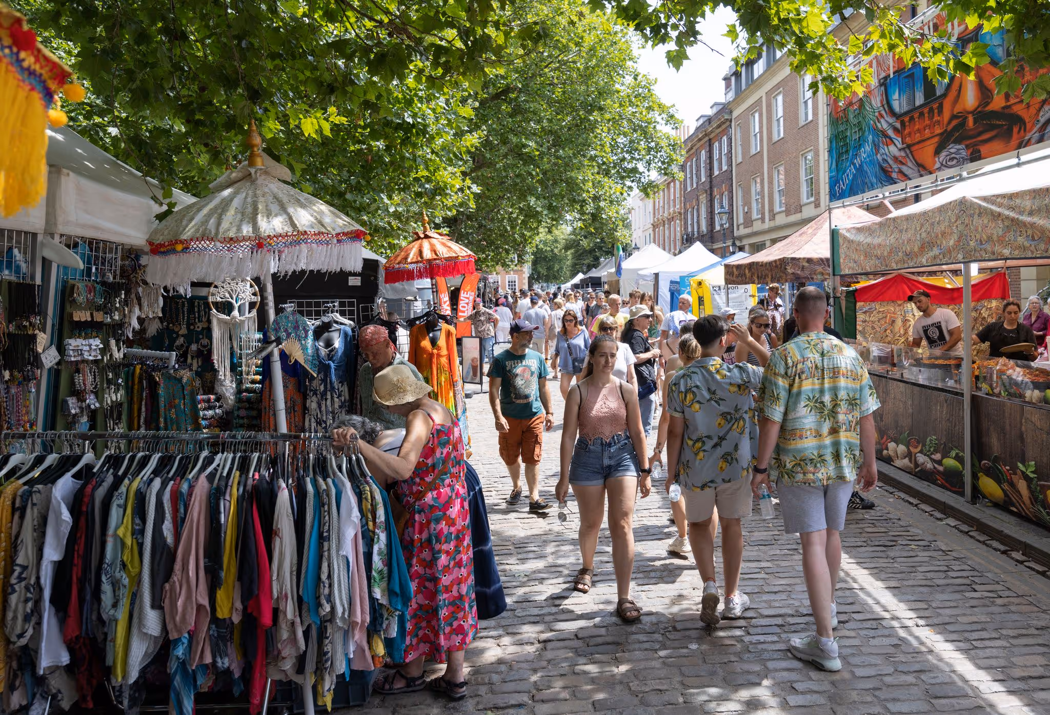 MArket stalls