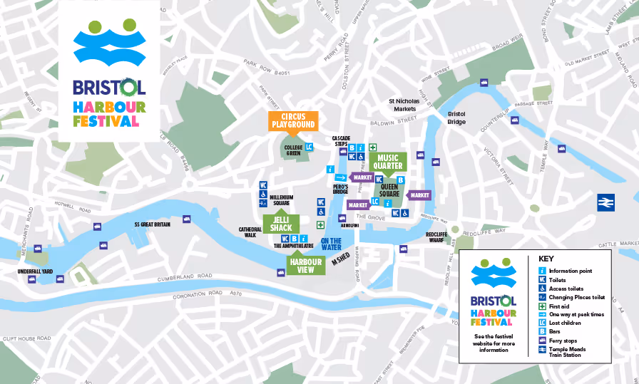 Harbour festival map