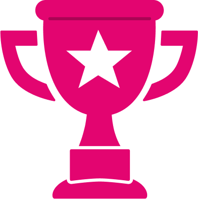 Icon of a magenta trophy with a star on the front and two handles. Below the icon is text reading 'Performance Benchmark (Your...' with the text appearing to be cut off.