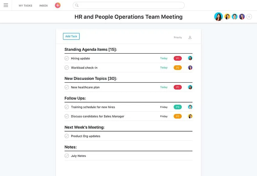 Asana's Project Management Tips