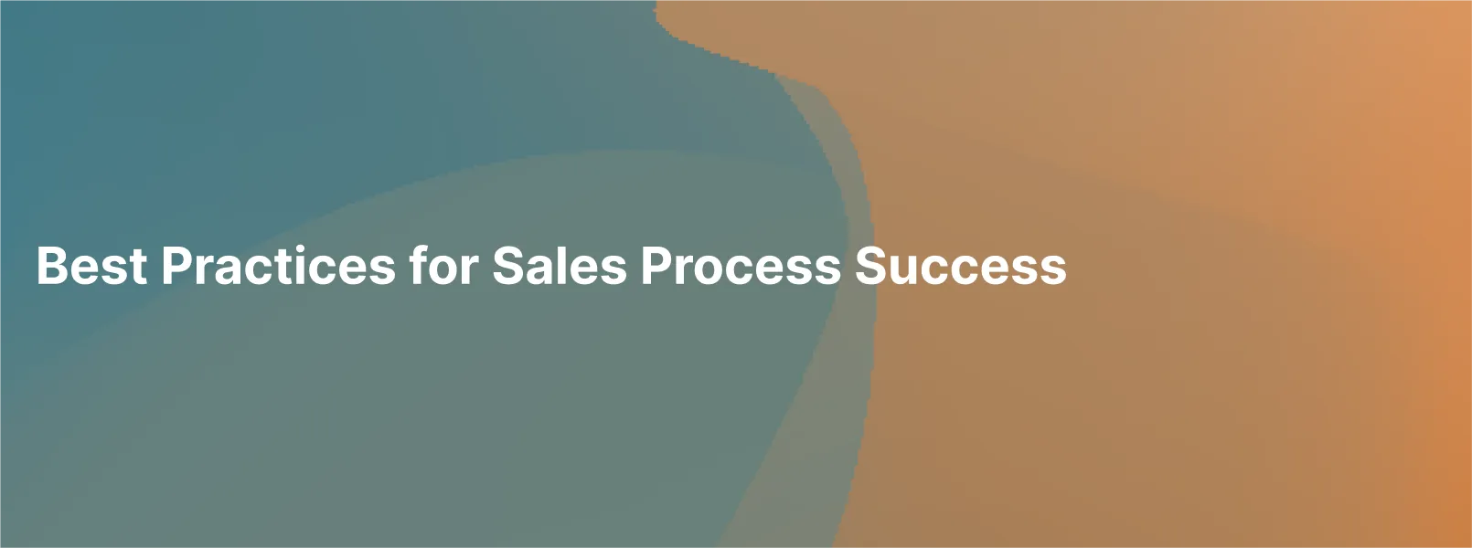 Best Practices for Sales Process Success