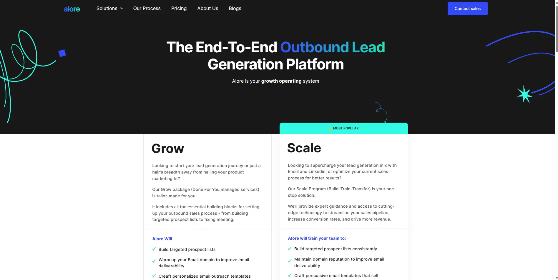 The End to End Outbound Lead Generation Platform