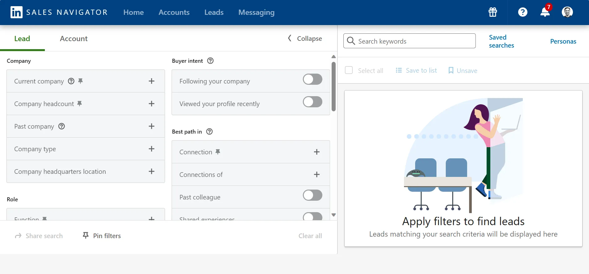 LinkedIn Sales Navigator