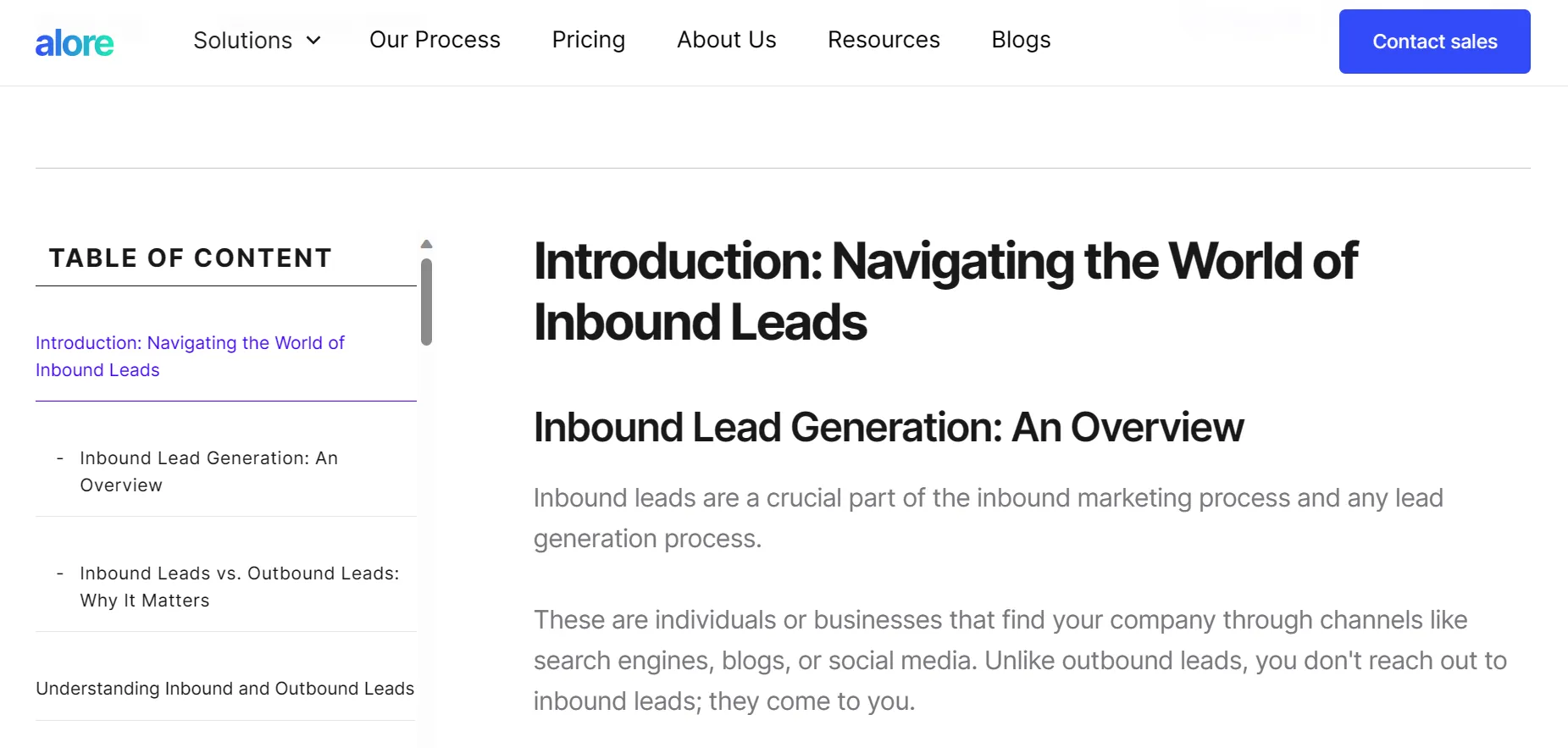 Lead Generation methods - Blog Posts