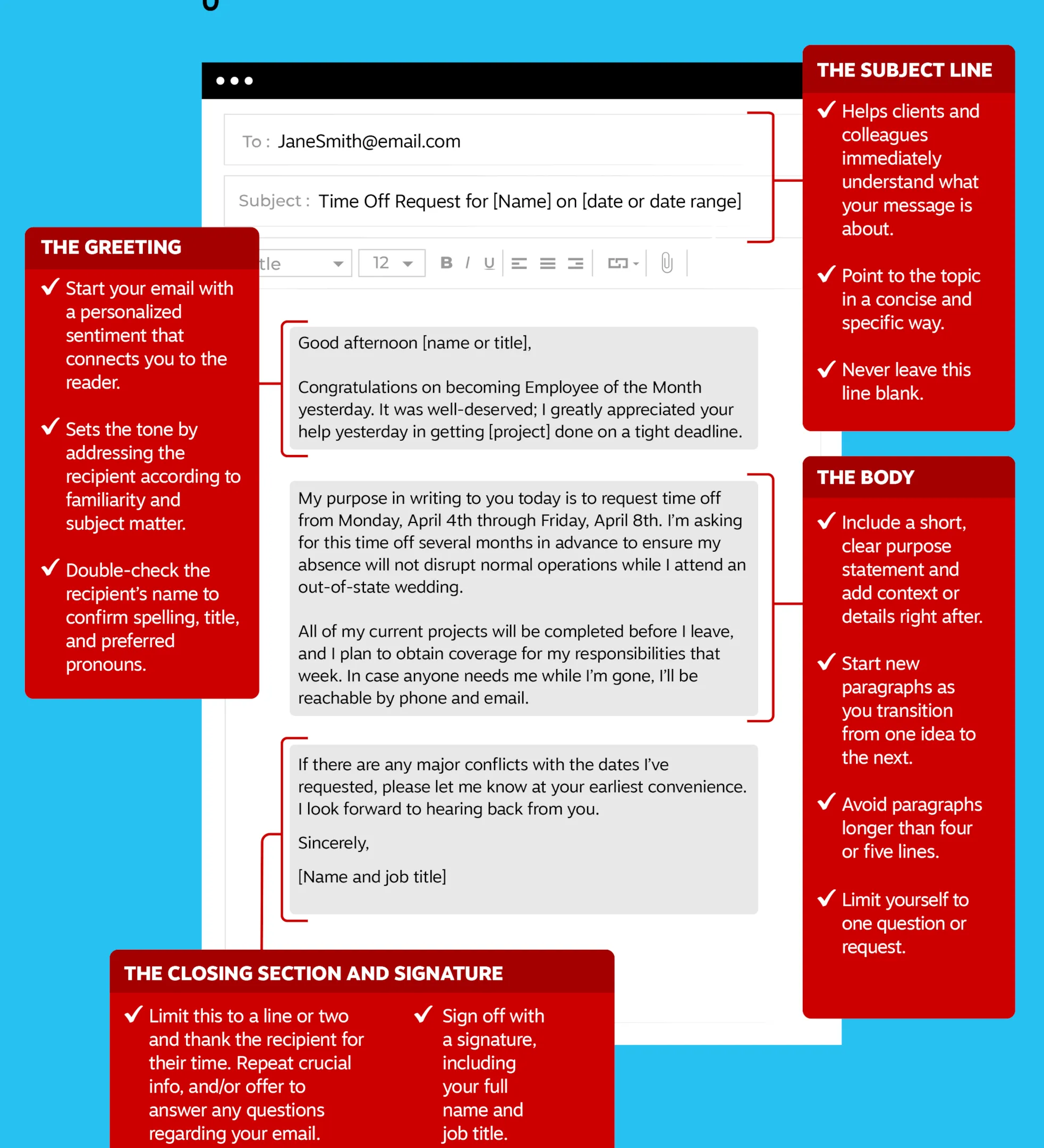 Professional Email Format