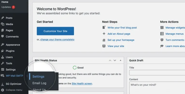 WP Mail SMTP Plugin