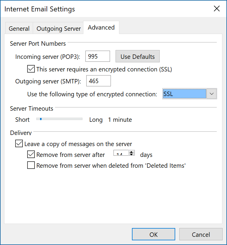 Setting Approriate Ports