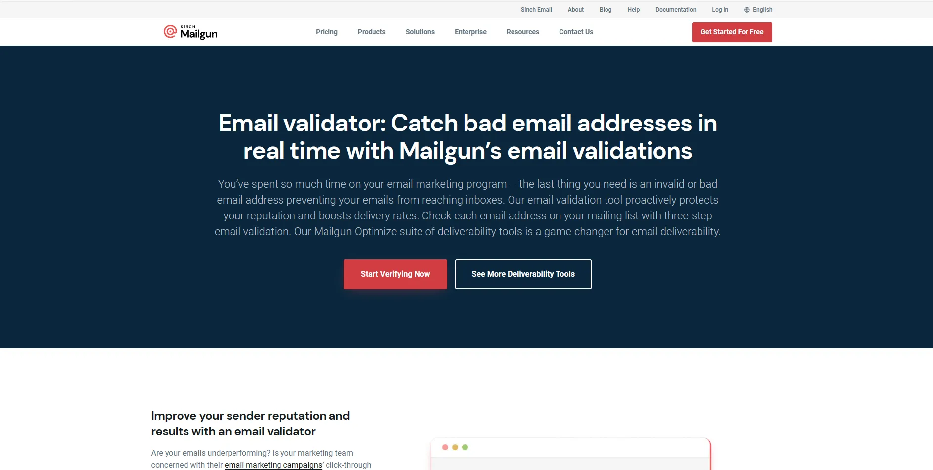 Utilise free tools such as Mailgun to ensure your email message never bounce